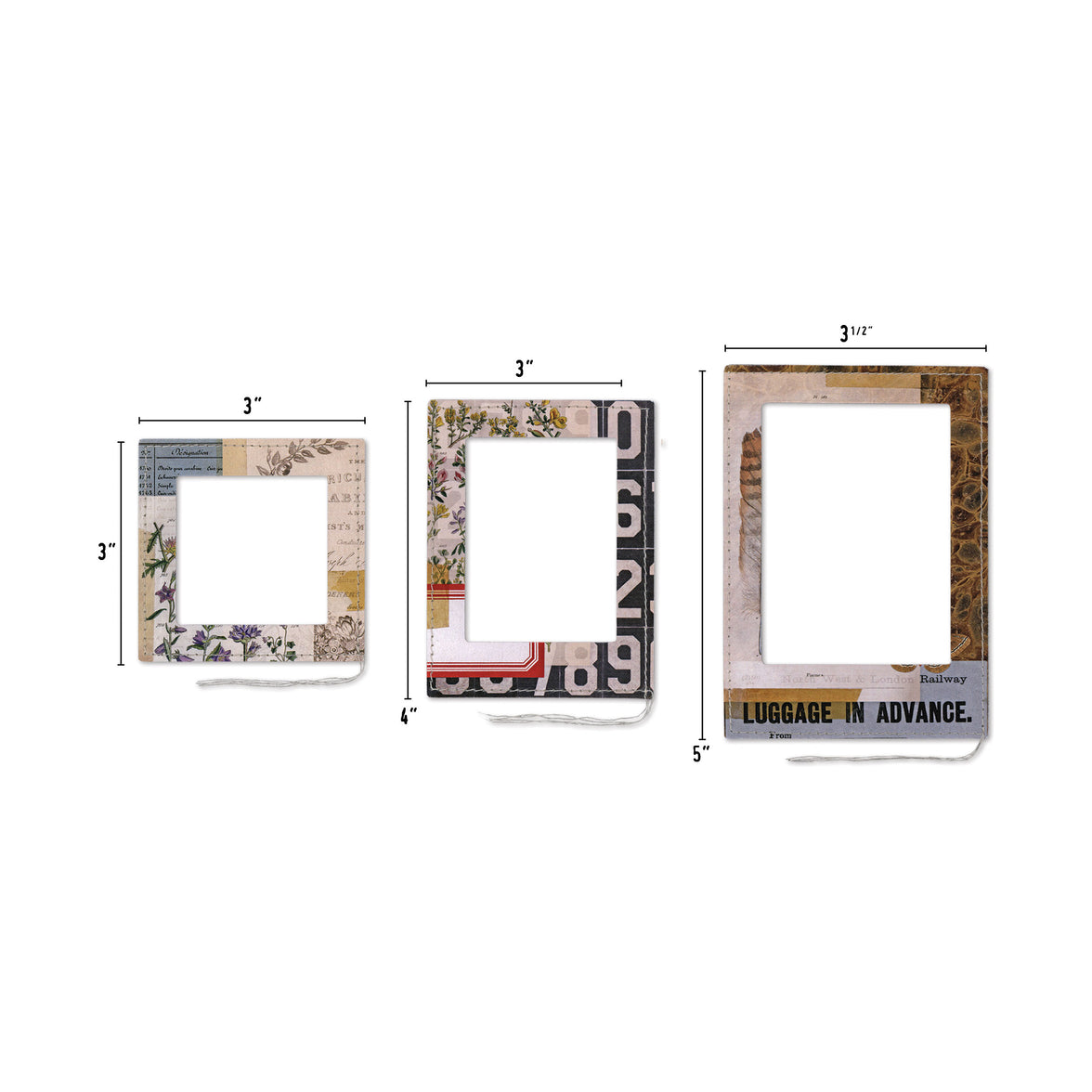 Tim Holtz Layer Frames, Collage