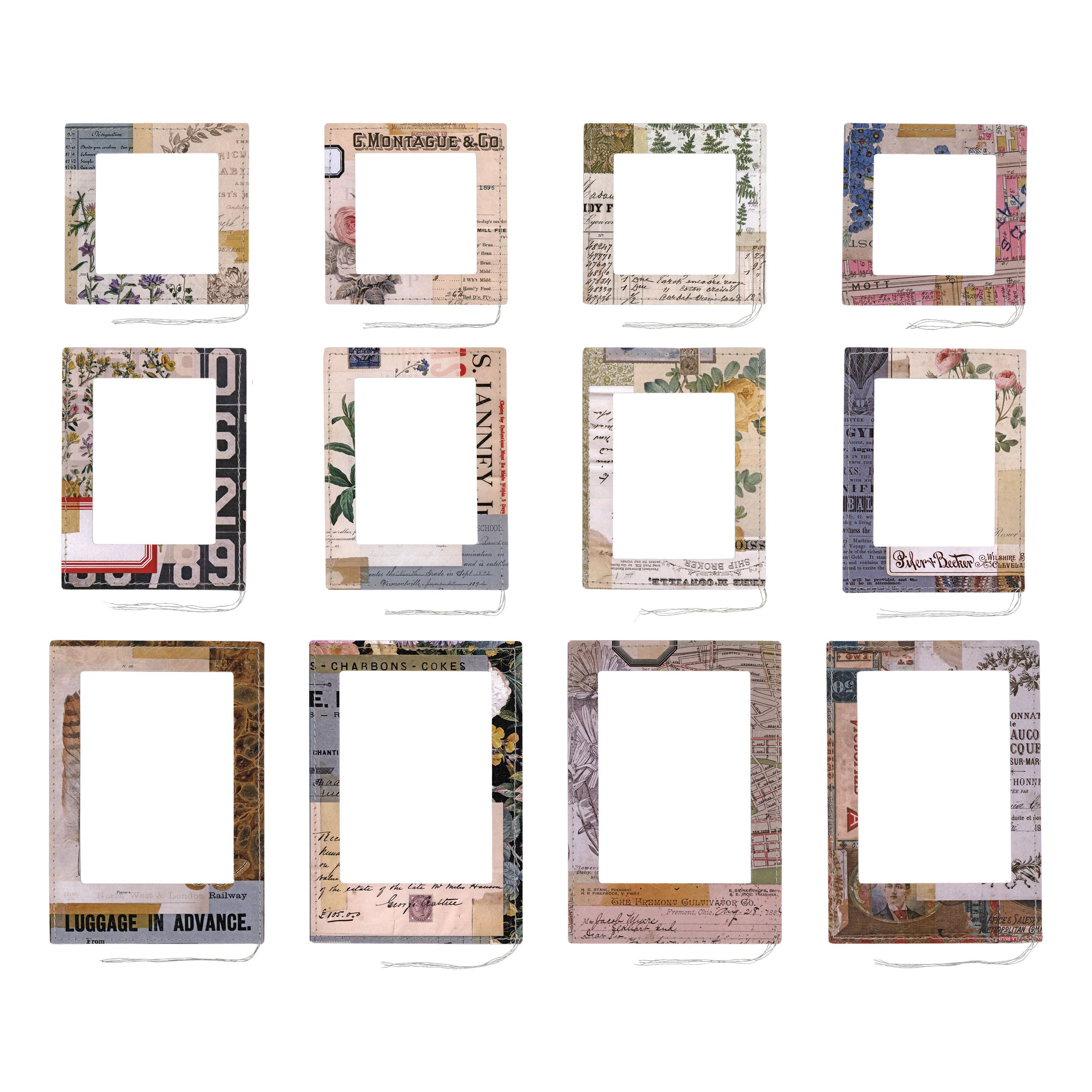 Tim Holtz Layer Frames, Collage