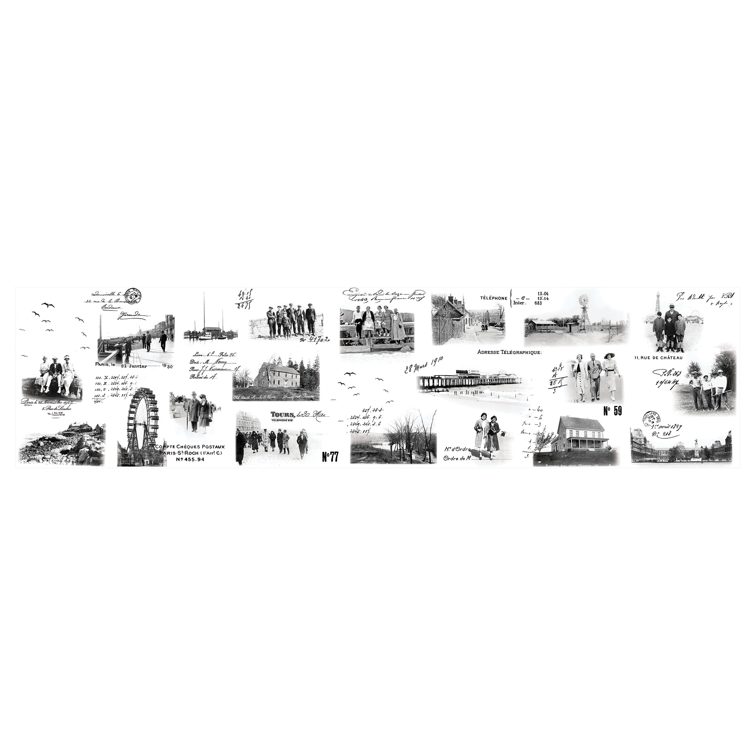 Tim Holtz Collage Paper, Photographic