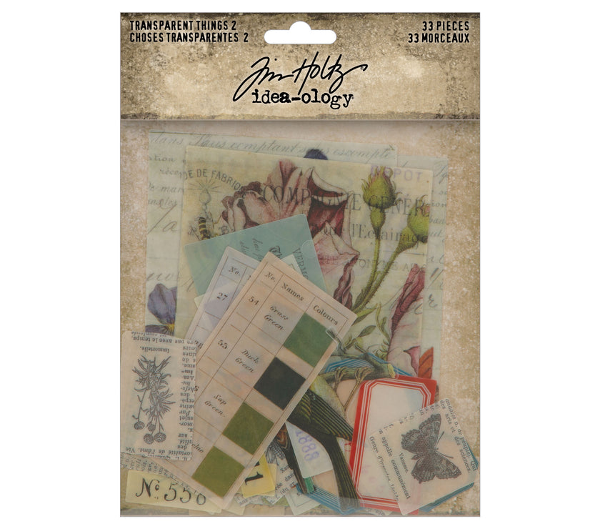 Tim Holtz Transparent Things 2