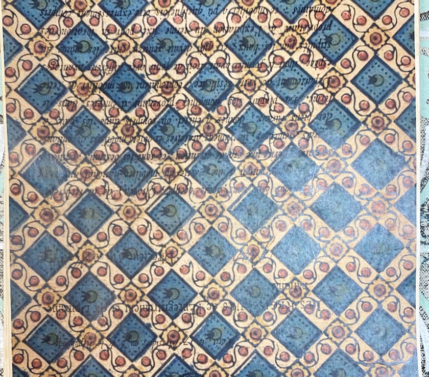 Blue Square Cherries (042) DP15