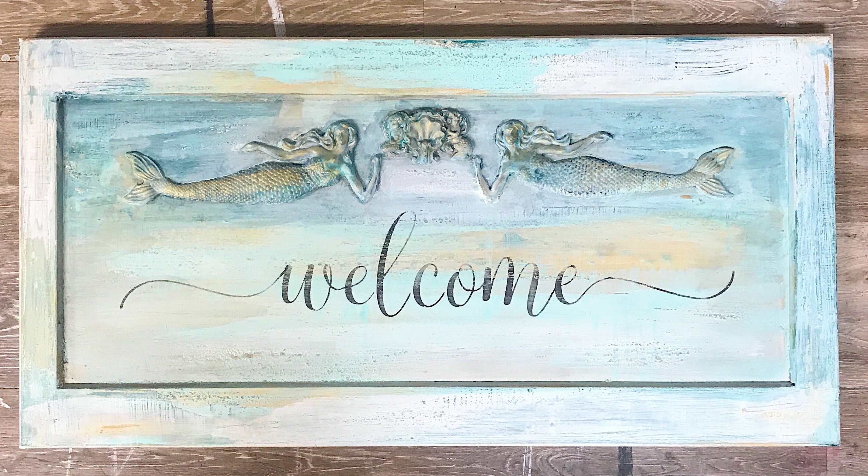 Sea Sisters IOD Décor Mould (Retired)