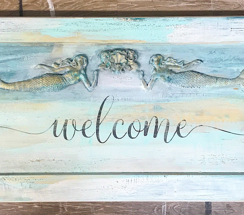 Sea Sisters IOD Décor Mould (Retired)