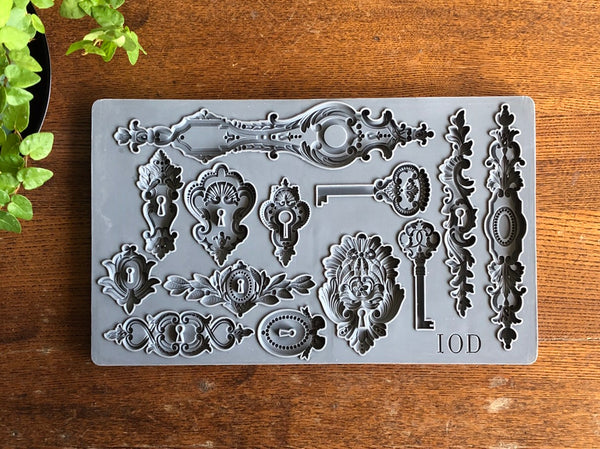 Lock and Key IOD Décor Mould