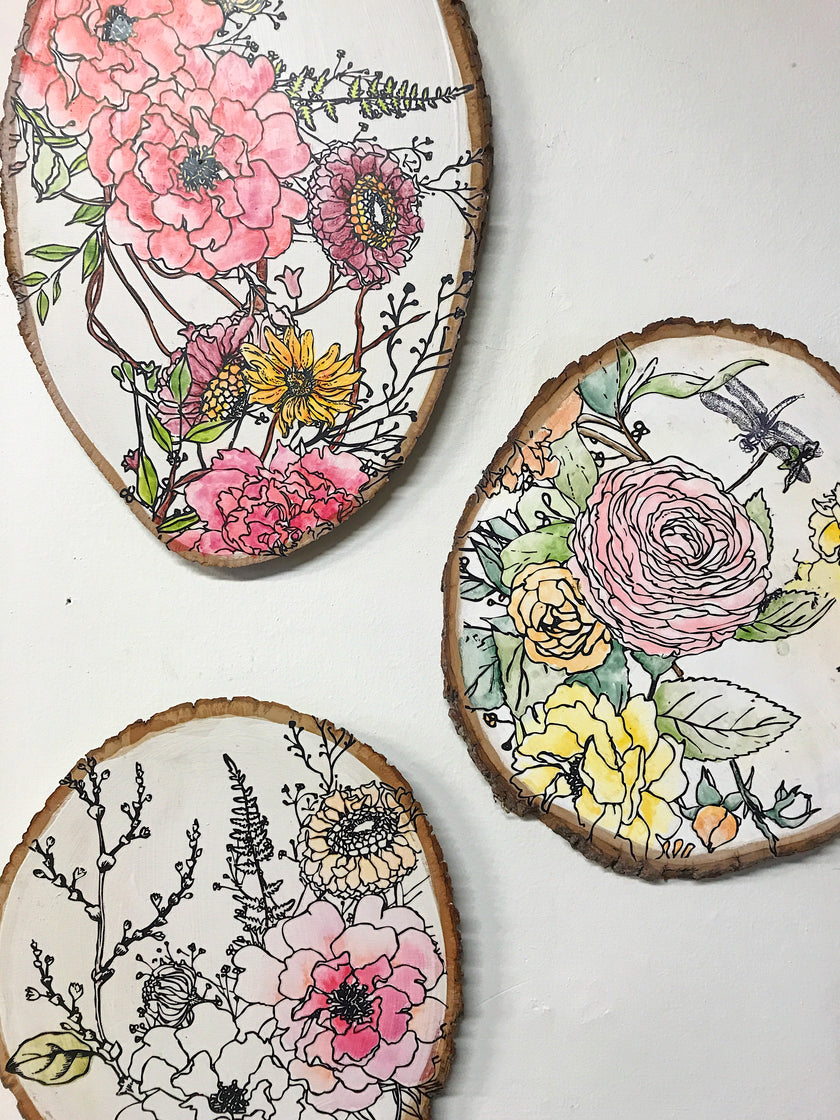 Winter's Song Wreath IOD Transfer