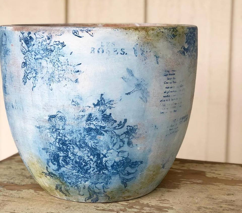 Rose Toile IOD Décor Stamp