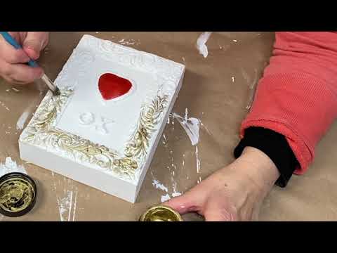 Artists' Wood Panel - Gallery Cradle, 6" x 8", 1 7/8” deep Cradle