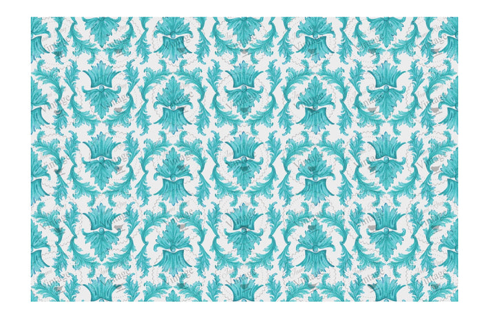 Teal Damask JRV