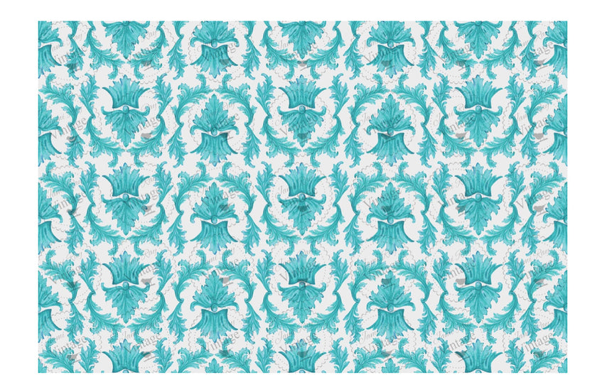 Teal Damask JRV