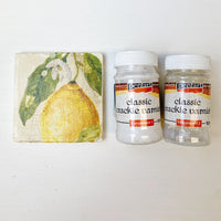 Pentart Classic Crackle Varnish, Classic, 2 Components, 2 Sizes, design by pentart, home & garden, for decoupage and crafting