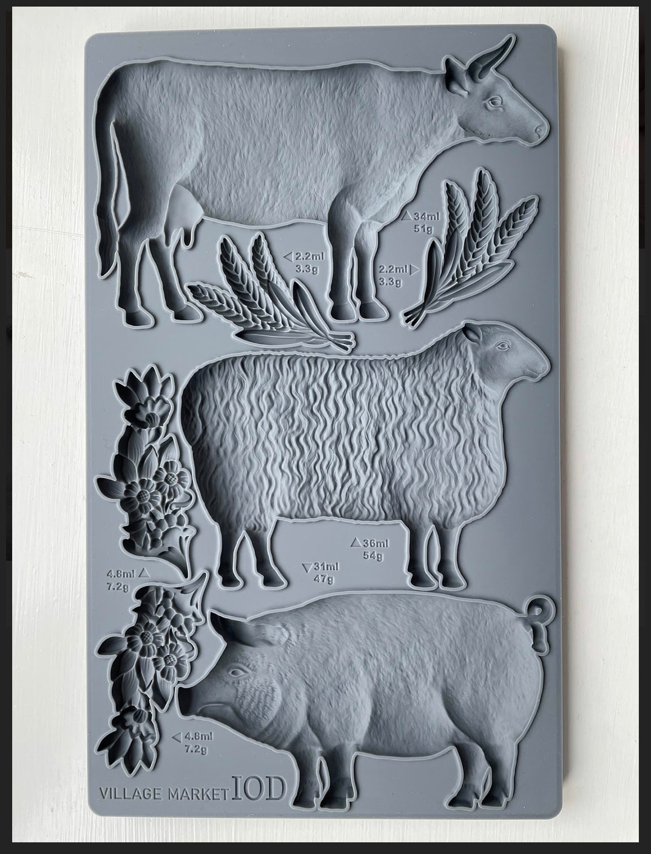 Village Market IOD Décor Mould