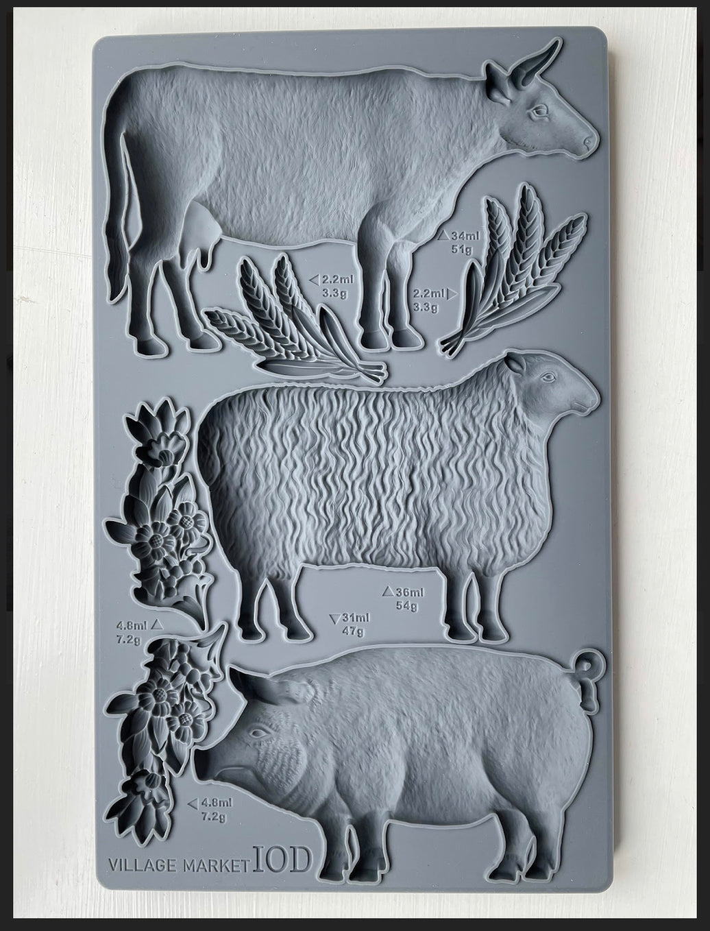 Village Market IOD Décor Mould