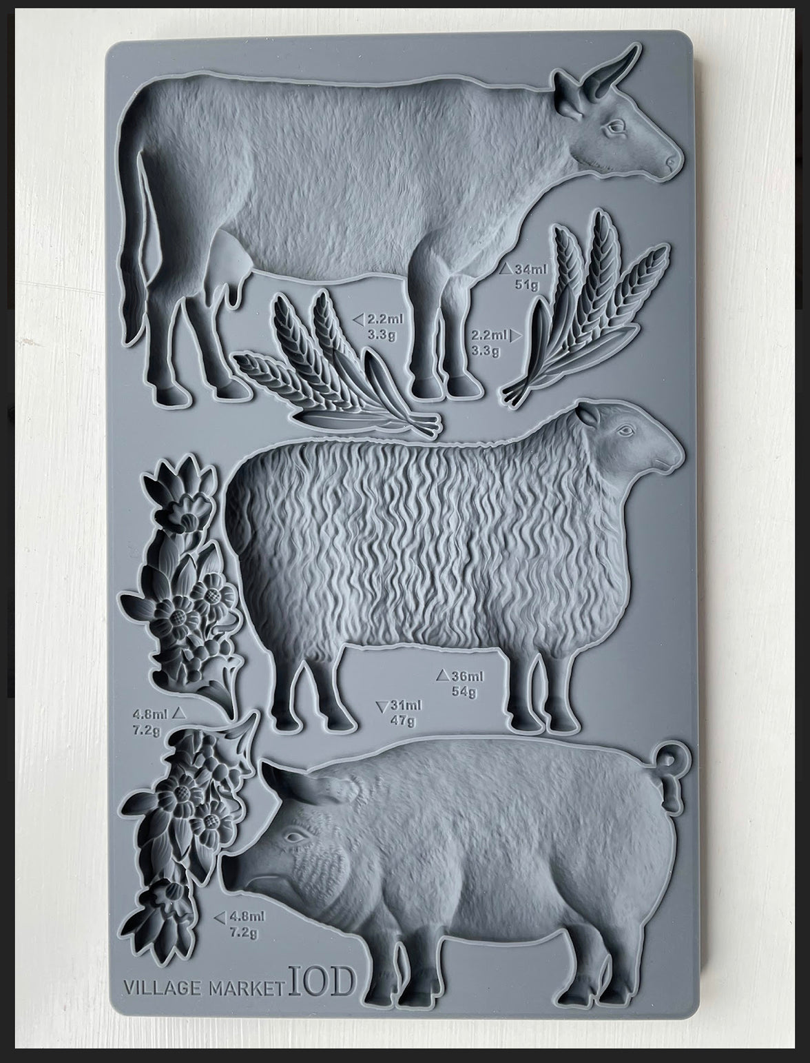 Village Market IOD Décor Mould