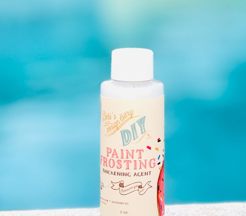 DIY Paint Frosting