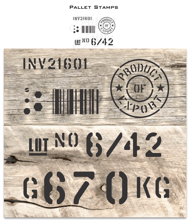 Funky Junk Pallet Stamps