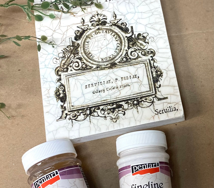 Pentart Fineline Crackle SETS