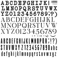 Letterpress IOD Décor Stamp