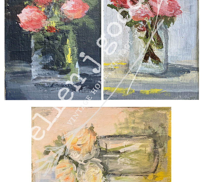 Set of 5 Mini Gallery Art Papers