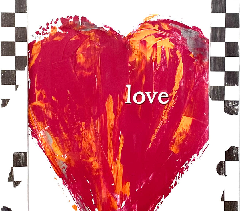 Muddaritaville 1” Checkerboard stencil