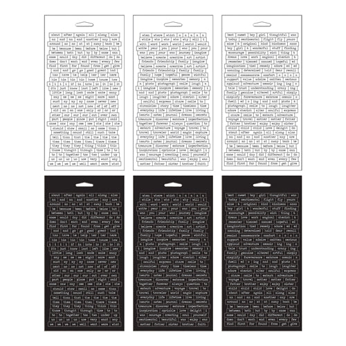 Tim Holtz Chitchat Word Stickers