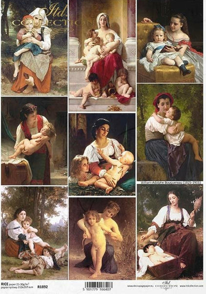 Bouguereau Mothers