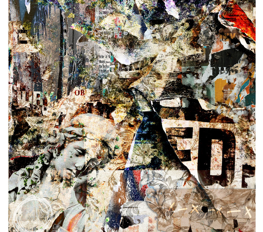 Tattered and Torn Paper, rice paper design by Decoupage Queen, arts & entertainment > hobbies & creative arts > arts & crafts, for decoupage and crafting