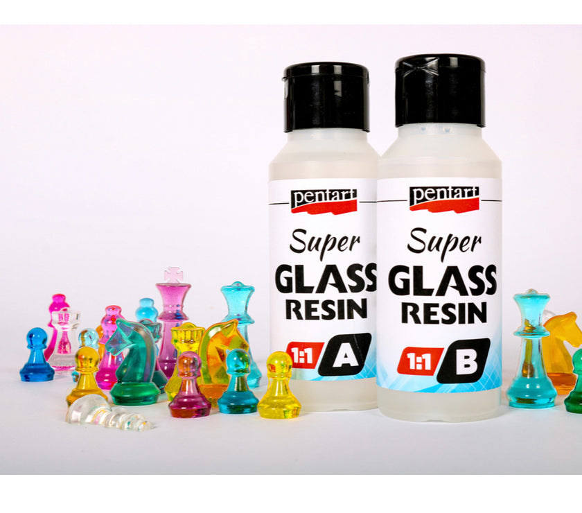 Pentart Super Glass Resin 1:1 set