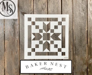 Baker Nest reusable stencil Stepping Stones