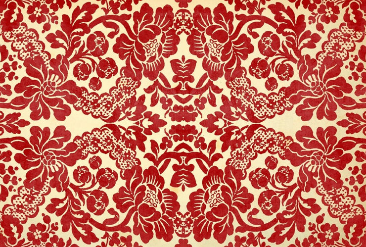 Roycycled Red Damask