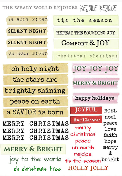 ellen j goods Christmas Sentiments