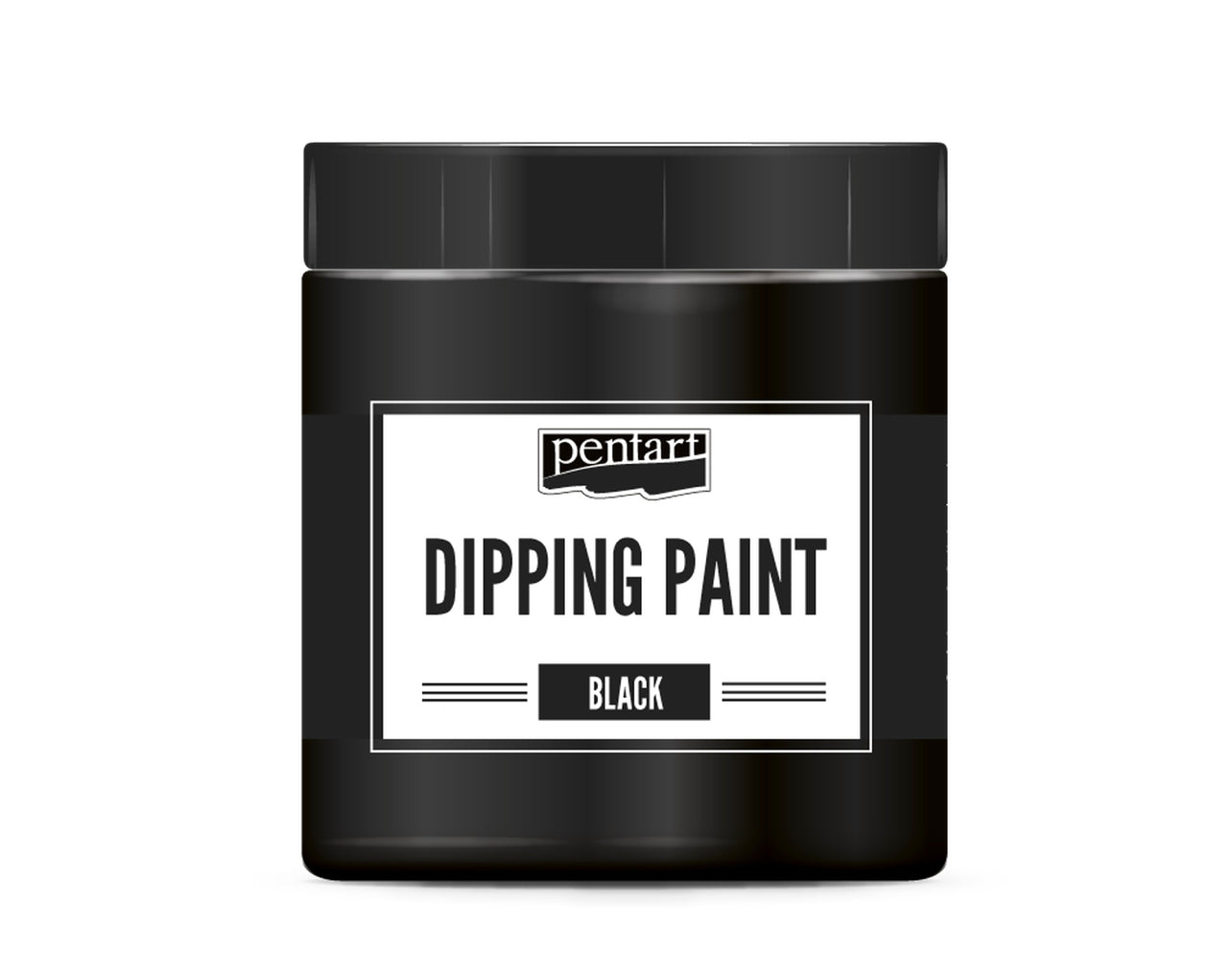 Pentart Dipping Paint 250 ml, Black