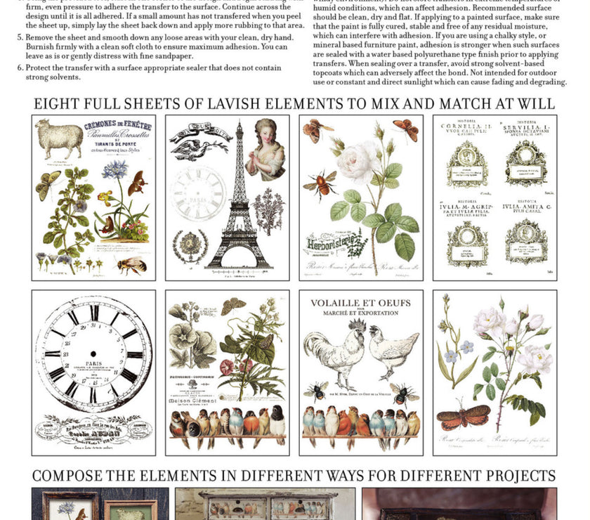 Brocante IOD Transfer