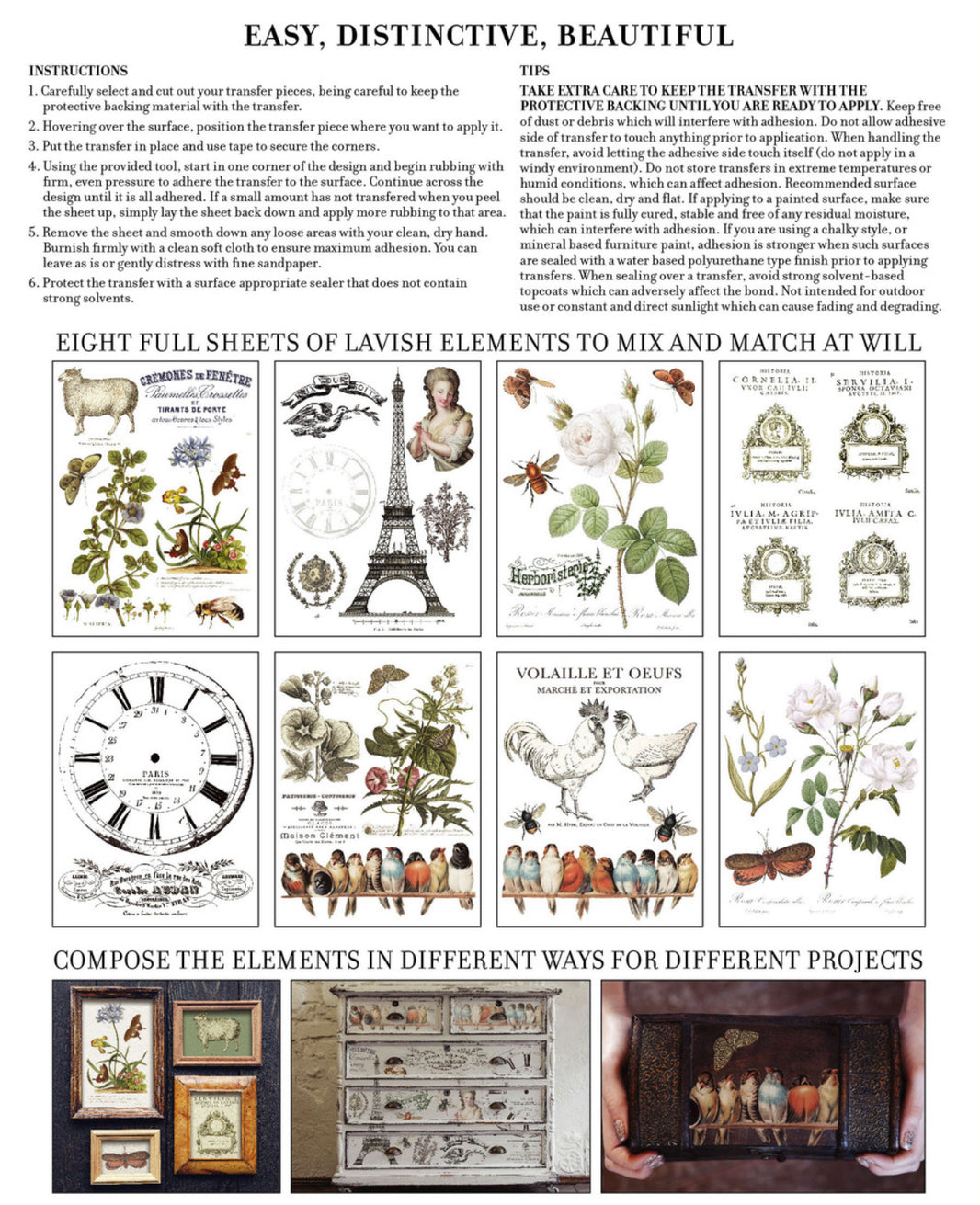 Brocante IOD Transfer