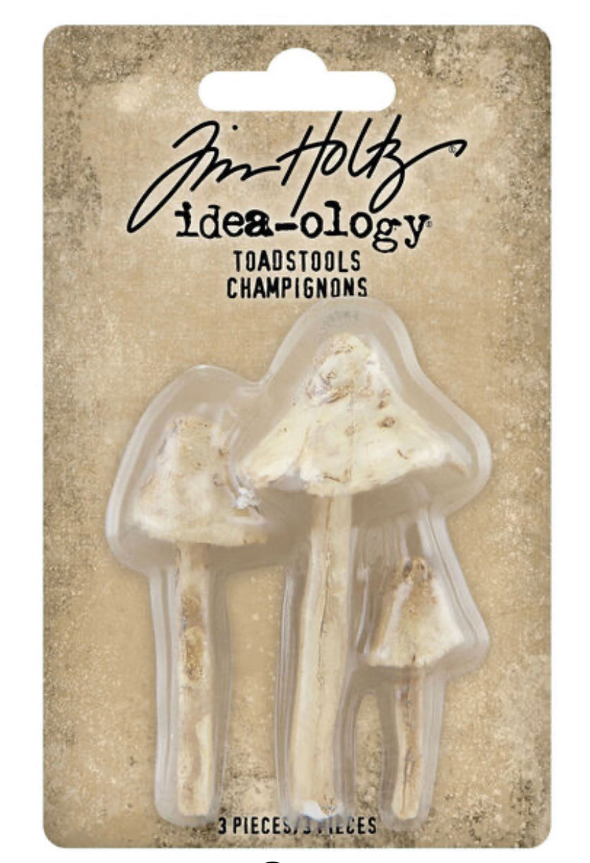 Tim Holtz Toadstools