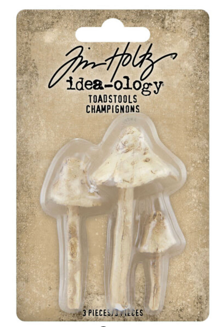 Tim Holtz Toadstools