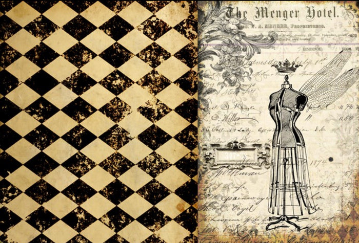 Roycycled Harlequin Blocks, design by Roycycled, arts & entertainment > hobbies & creative arts > arts & crafts > art & crafting materials > craft shapes & bases > craft wood & shapes, for decoupage and crafting