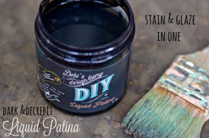 Debi's DIY Dark and Decrepit Liquid Patina