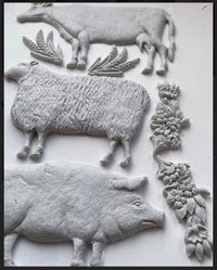 Village Market IOD Décor Mould