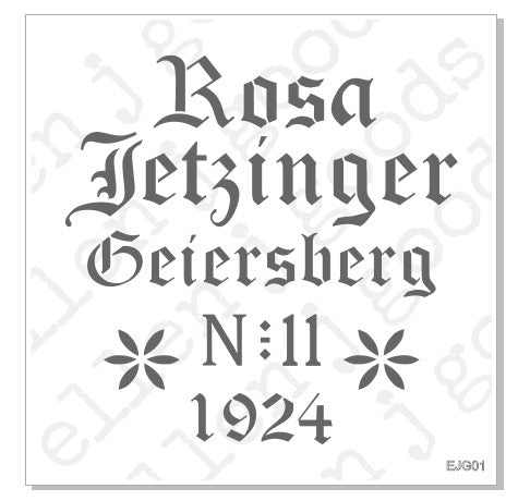 Rosa Fetzinger 1924