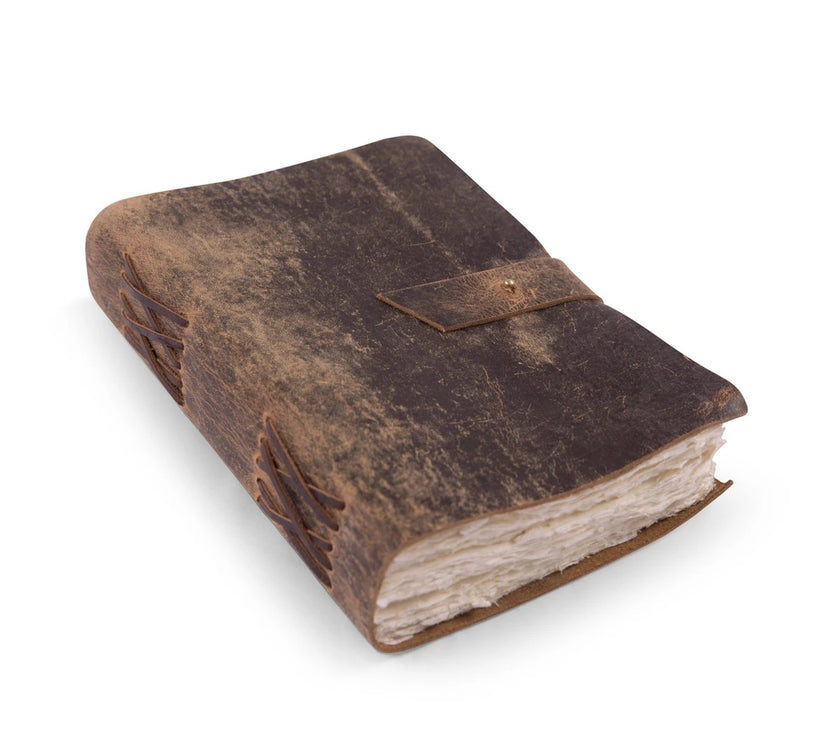 Blank Leather Bound Journal