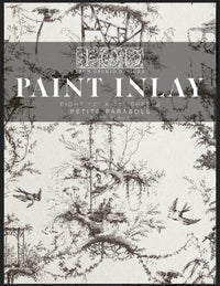 Petits Parasols IOD Paint Inlay