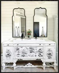 Petits Parasols IOD Paint Inlay