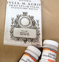 Pentart Classic Crackle Varnish, Classic, 2 Components, 2 Sizes, design by pentart, home & garden, for decoupage and crafting