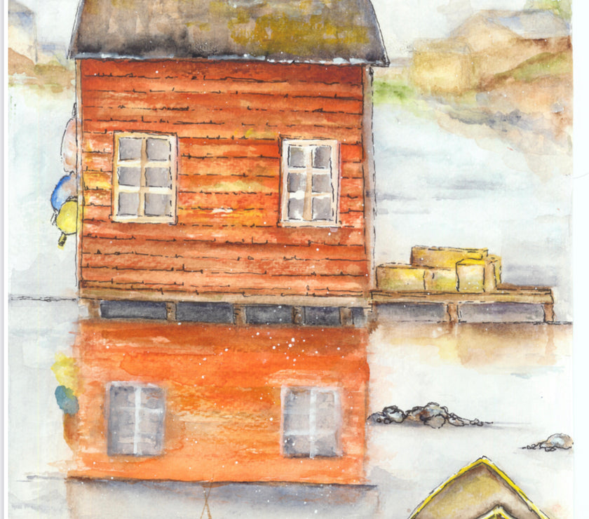 Autumn Reflection by ellen j  goods