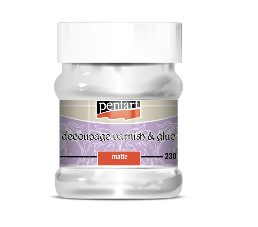 Decoupage Varnish & Glue Matte
