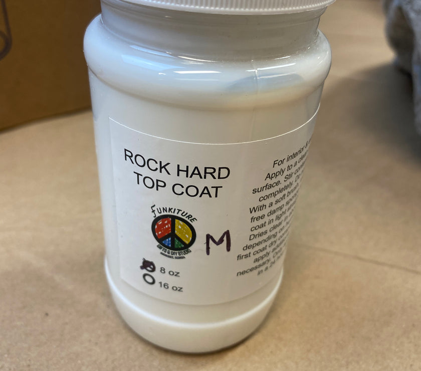 Funkiture Rock  Hard Top Coat. 3 Finishes