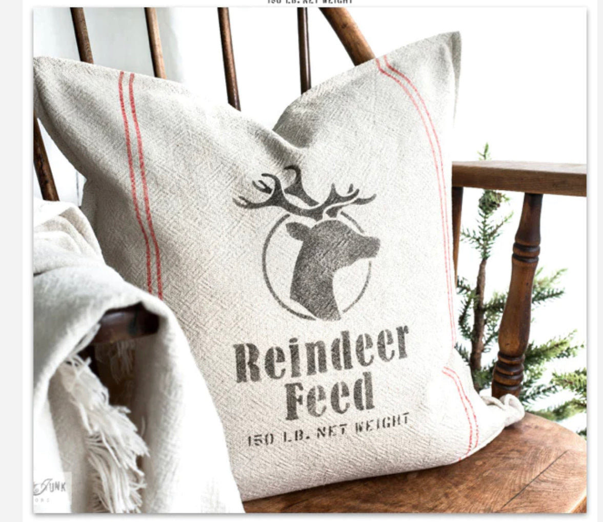 Funky Junk Reindeer Food Stencil