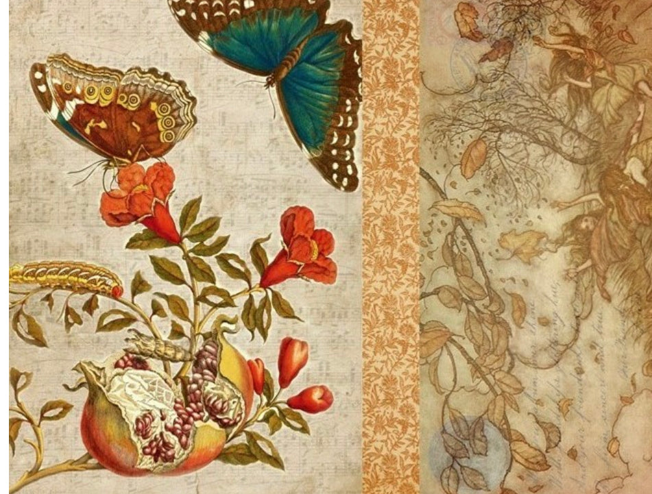 Roycycled Fall Project Blocks, design by Roycycled, arts & entertainment > hobbies & creative arts > arts & crafts, for decoupage and crafting