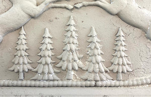 Resin Pine Trees (boughs of holly)