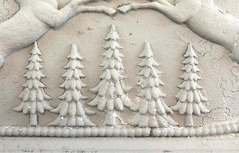 Resin Pine Trees (boughs of holly)